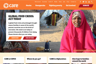 create charity, donation, nonprofit, fundraising ngo website