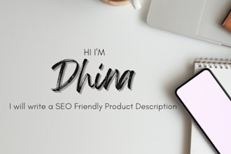write SEO friendly product descriptions