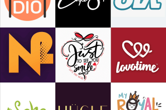 do a fresh and modern minimal logo and visual identity