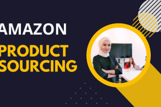 be your sourcing supplier, product sourcing agent for amazon fba