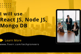 create a web app using react js, next js, express, node js, mongo db