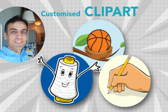 make digital clipart for your website