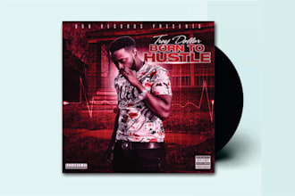 create an album cover, mixtape cover, single cover art