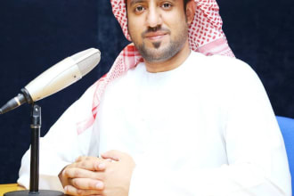 record arabic voice over and emirati accent