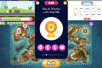 design and develop HTML5 educational math and language games, apps and pwas