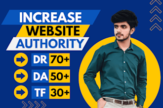 increase ahrefs domain rating DR domain authority da tf