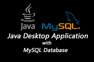 write Java with MySQL  application