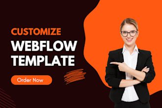customize your webflow template to fit your brand perfectly