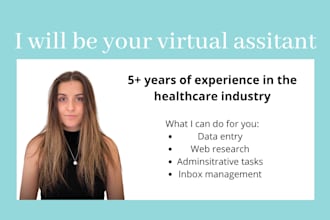 be your medical virtual assistant