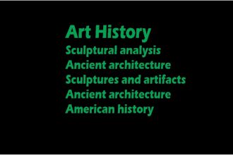 write art and history