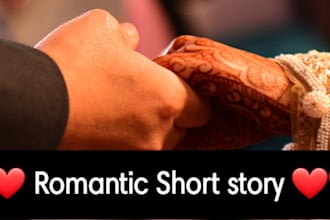 write a romantic short story for you in less than 24 hours