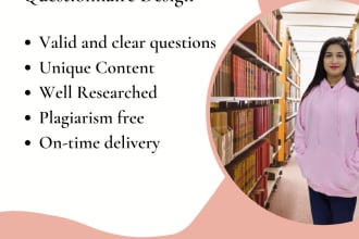 write questions for your online market research survey