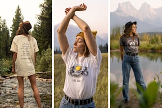 photograph professional outdoor fashion and apparel content