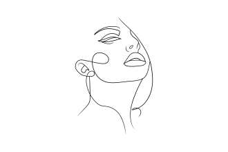 do simple one line ar t illustration in 24 hours