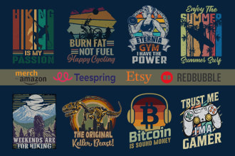 do bulk retro vintage graphics t shirt design