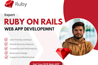 provide expert ruby on rails web development services