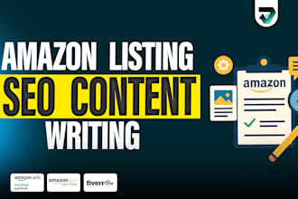write SEO optimized amazon product description