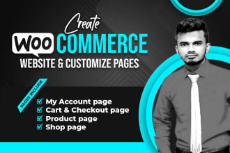 customize woocommerce checkout, cart, my account page and fix issue