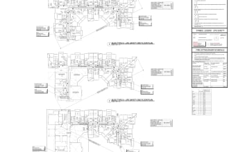 prepare construction permit set for wood framed buildings