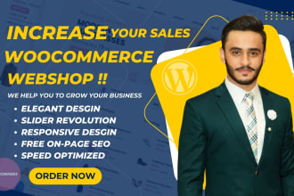 build woocommerce, webshop, woocommerce website