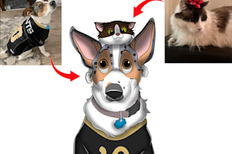 draw your animal custom to disney style