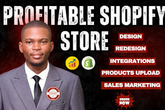 build shopify website design redesign shopify dropshipping shopify store design
