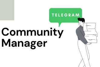 be your telegram community manager