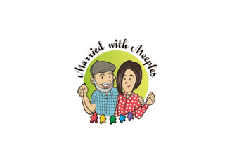 design married with meeples logo