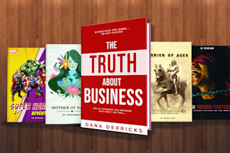 do book cover, ebook cover, KDP book cover design