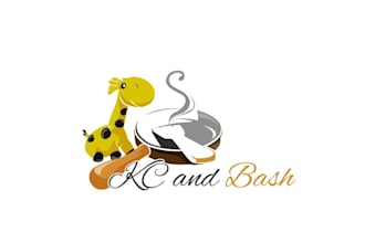 design kc and bash logo design