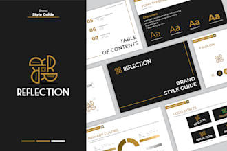 design brand style guide book kit, visual corporate identity branding guidelines