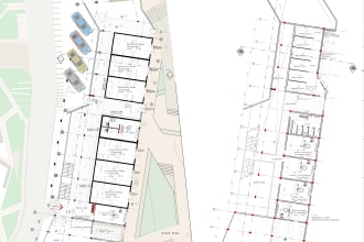 do architectural drawings on autocad and revit