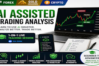teach ai assisted trading analysis for forex gold crypto