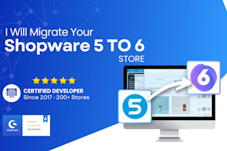 migrate your store from shopware 5 to shopware 6 safely with zero data loss