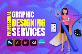do any photoshop editing and graphic design