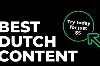 write unique dutch SEO content for blogs and linkbuilding