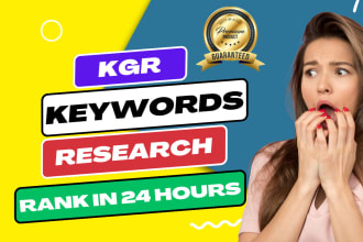 do very low competition kgr keyword research to rank on top