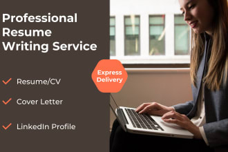 professionally write ats resume, edit CV, cover letter and optimize linkedin