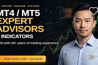 code mt4 mt5 ea indicator robot accorde to requirements