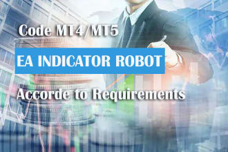 code mt4 mt5 ea indicator robot accorde to requirements