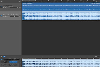 add background music to your voice over