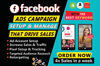 setup and manage your shopify facebook ads and instagram ads campaign