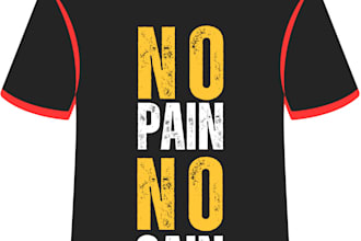create custom trendy typography t shirts design