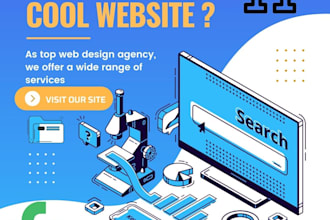 design your website for business, ecommerce and personal