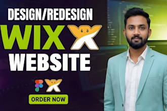 design, redesign wix website, wix landing , wix developement