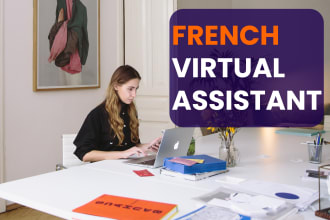 be your professional and confident french virtual assistant