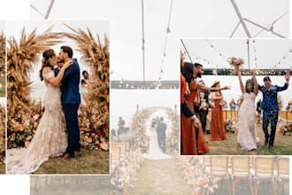 do professional wedding album design