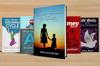 design book cover ebook cover amazon kindle or KDP cover