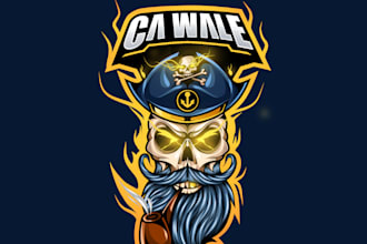 make mascot logo for you