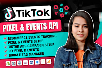 setup tiktok pixel shopify, events api, shop, ads, snapchat, meta pixel, ga4,gtm